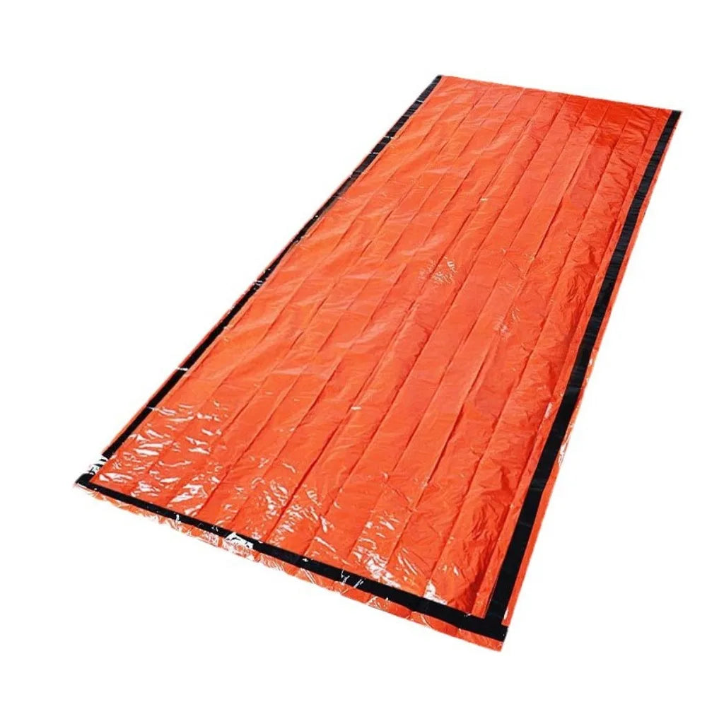 Emergency Sleeping Bag Survival Thermal Blanket Waterproof Insulation Sleeping Sack for Camping Hiking Outdoor Hypothermia Protection