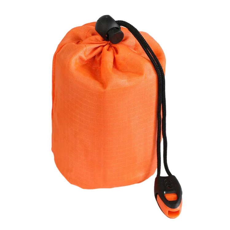 Emergency Sleeping Bag Survival Thermal Blanket Waterproof Insulation Sleeping Sack for Camping Hiking Outdoor Hypothermia Protection