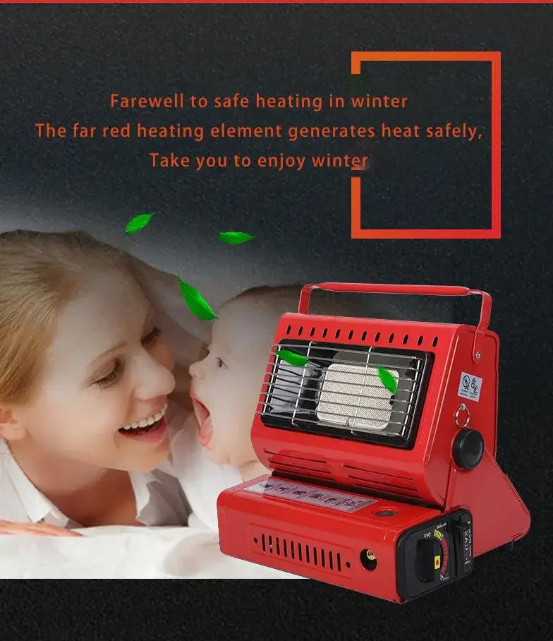 Portable Gas Camping Stove Cassette Burner Outdoor Picnic BBQ Stove Compact Butane Cooker for Camping Fishing Travel