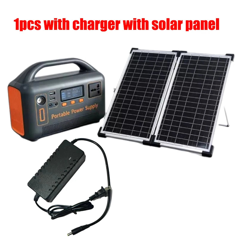 400W Portable Power Station 192Wh Solar Generator LiFePO4 Battery with AC Outlet USB for Camping RV Emergency Backup
