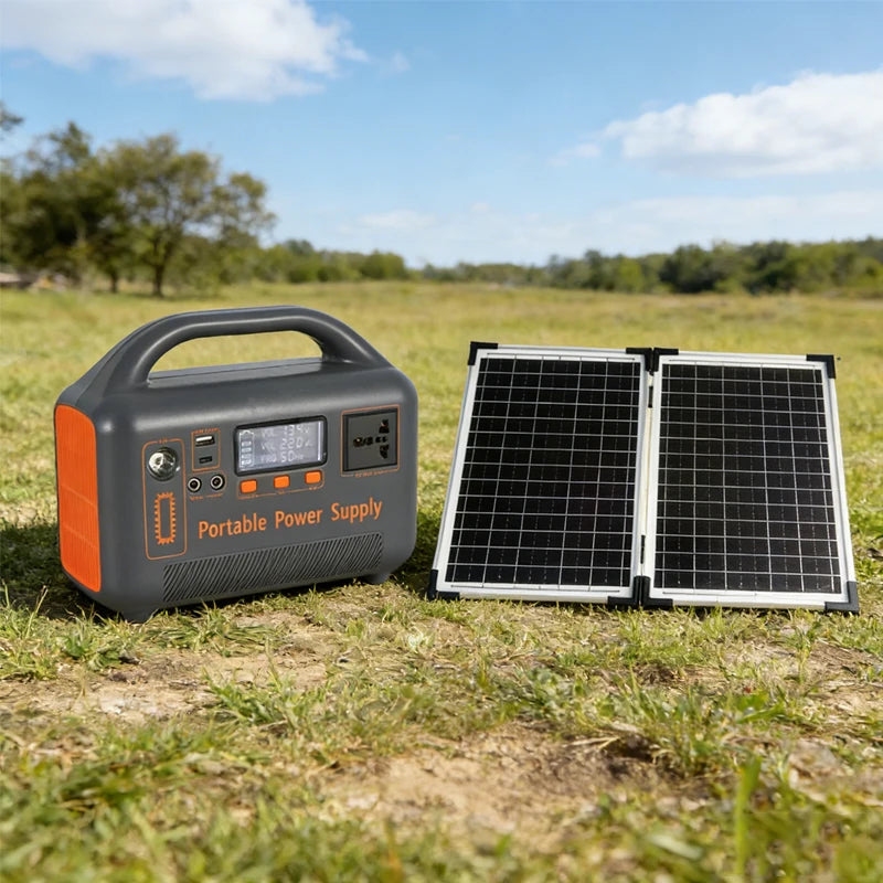 400W Portable Power Station 192Wh Solar Generator LiFePO4 Battery with AC Outlet USB for Camping RV Emergency Backup