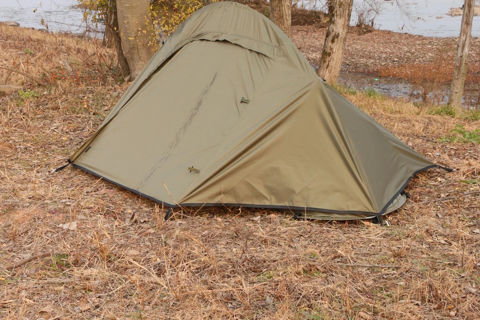 Tent Folding Bed Sunshade Tourism Outdoor Camping Hiking Mountaineering Outdoor Camping Single Tactical Tent Rainproof Boat