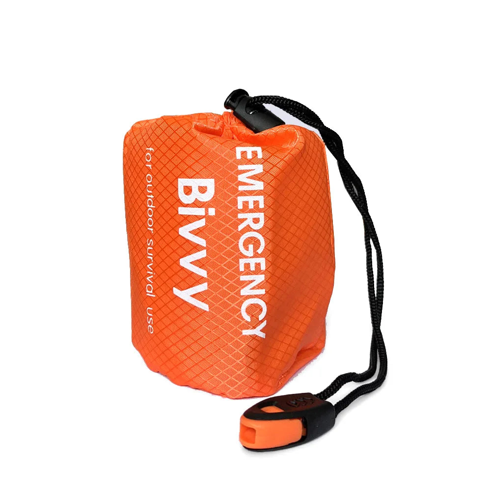 Emergency Sleeping Bag Survival Thermal Blanket Waterproof Insulation Sleeping Sack for Camping Hiking Outdoor Hypothermia Protection