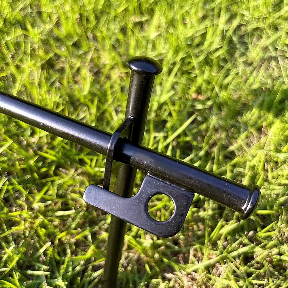 4Pcs/8 Inch Outdoor Tent Nail Tent Pegs Heavy Duty Steel Tent Stakes for Camping Canopy Awning Tent Camping Ground Na