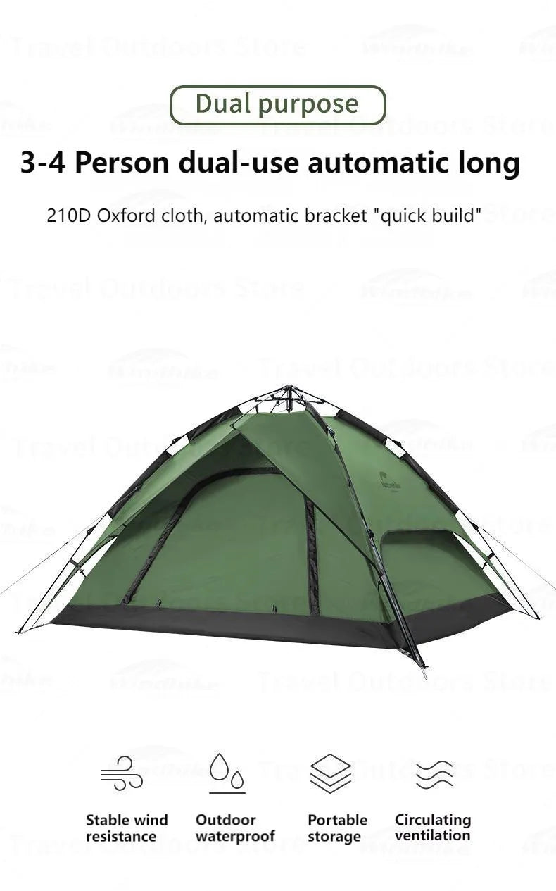 Naturehike Automatic Tent 3-4 Person