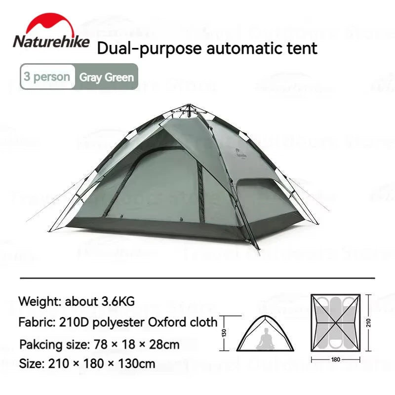 Naturehike Automatic Tent 3-4 Person