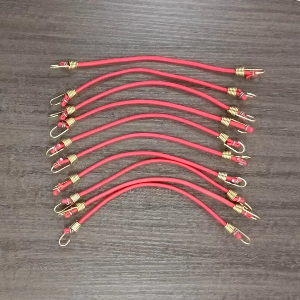 10Pcs Outdoor Tent Fixing Ropes, Hiking and Camping Tent Fixing Hooks, Compact and Lightweight, Easy to Carry and Store, Can Fix Tents and Hang Items S004210