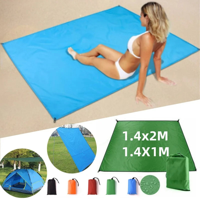 Tent Tarp Rain Sun Shade Hammocks Shelter Camping Survival Sun Shelter Picnic Awning Cover Waterproof Out Hiking Accessories