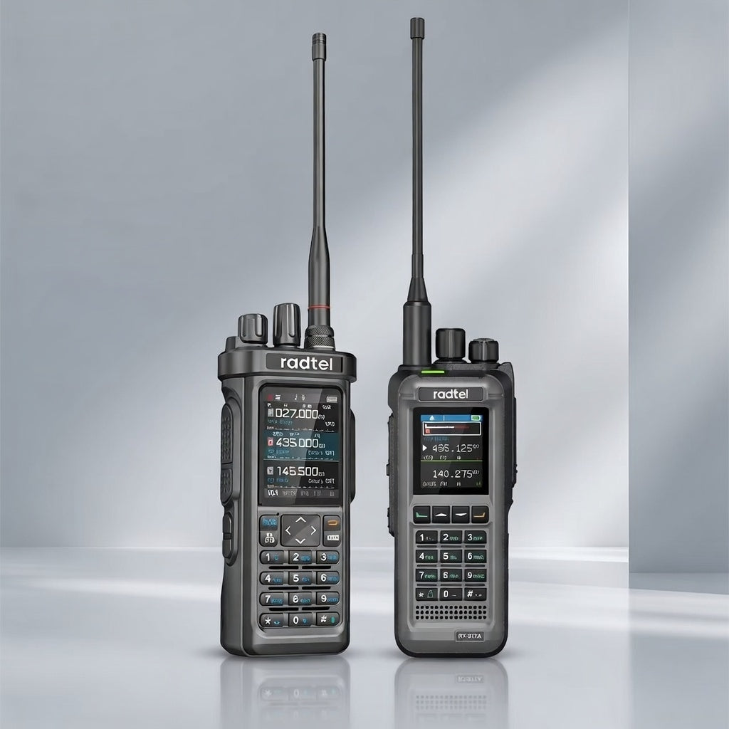 Radtel RT-950 PRO Walkie Talkie AM/FM/CB/LSB/USB/CW Receiver with GPS APRS 10W Bluetooth Phone Programming Ham Radio RT-950PRO