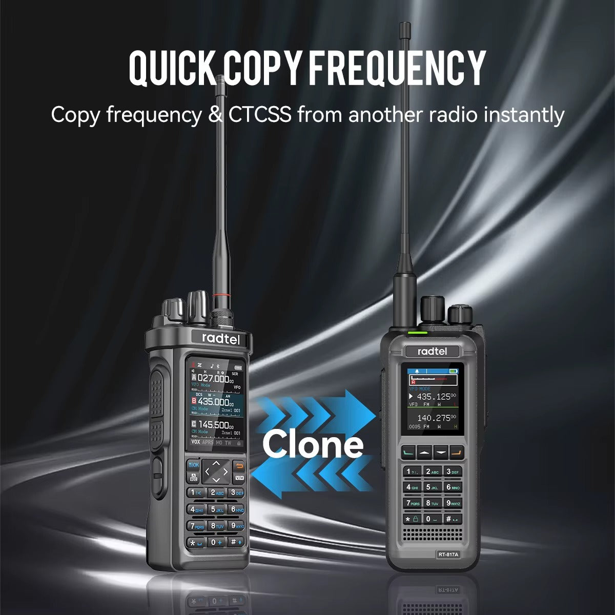 Radtel RT-950 PRO Walkie Talkie AM/FM/CB/LSB/USB/CW Receiver with GPS APRS 10W Bluetooth Phone Programming Ham Radio RT-950PRO